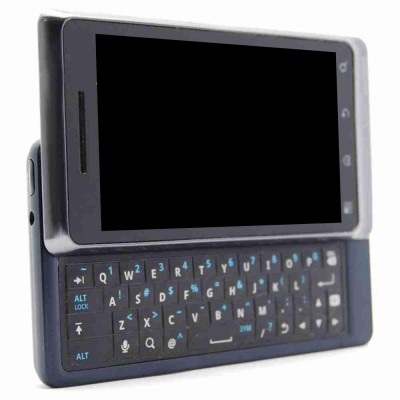 LCD Frame Middle Chassis for Motorola Droid 2 Global A956 - Black by Maxbhi.com