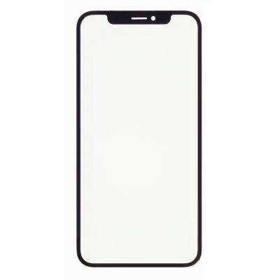 Replacement Front Glass For Apple Iphone Xs Max Grey By - Maxbhi Com