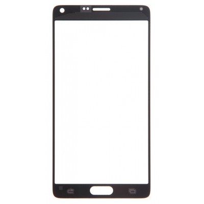 Replacement Front Glass For Samsung Galaxy Note 4 Gold By - Maxbhi Com