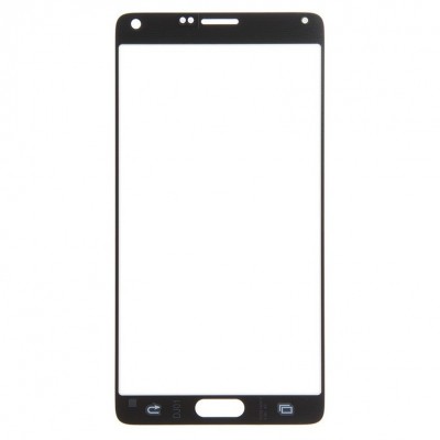 Replacement Front Glass For Samsung Galaxy Note 4 White By - Maxbhi Com