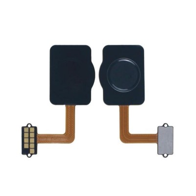 Fingerprint Sensor Flex Cable For Lg Q7 Plus White By - Maxbhi Com