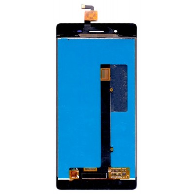 Lcd With Touch Screen For Lava Iris X10 Black By - Maxbhi Com