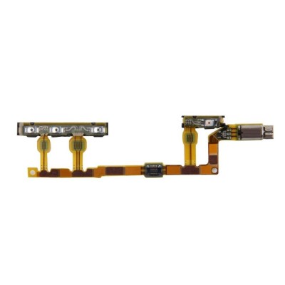 Power Button Flex Cable For Sony Xperia Z3 Compact D5833 On Off Flex Pcb By - Maxbhi Com
