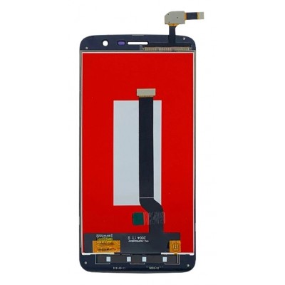 Lcd With Touch Screen For Zte Blade Spark Z971 White By - Maxbhi Com