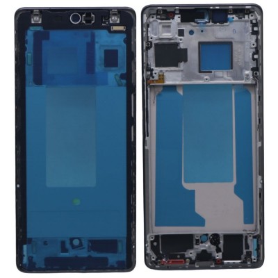 Lcd Frame Middle Chassis For Vivo V27 Blue By - Maxbhi Com