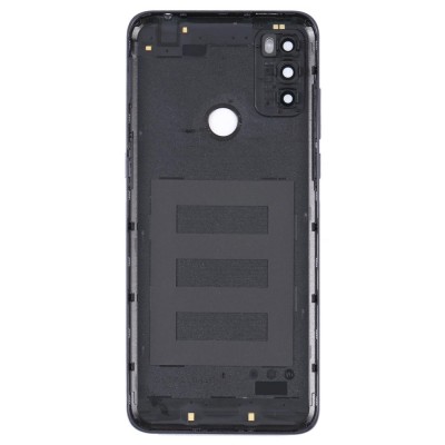 Back Panel Cover For Tcl 20e Black - Maxbhi Com