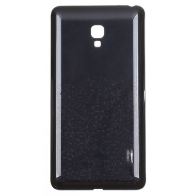 Back Panel Cover For Lg Optimus F6 D505 Black - Maxbhi Com
