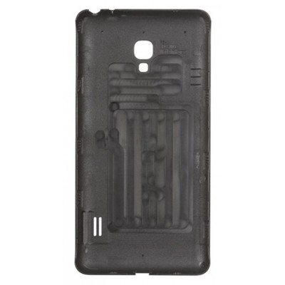Back Panel Cover For Lg Optimus F6 D505 Black - Maxbhi Com