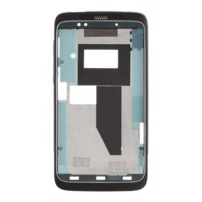 Lcd Frame Middle Chassis For Htc 7 Trophy Black By - Maxbhi Com