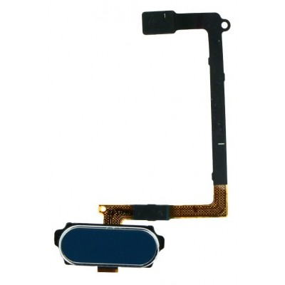 Home Button Complete For Samsung Galaxy S6 64gb Blue By - Maxbhi Com