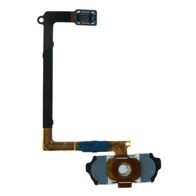 Home Button Complete For Samsung Galaxy S6 64gb Blue By - Maxbhi Com