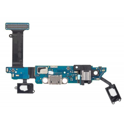 Charging Connector Flex Pcb Board For Samsung Galaxy S6 64gb By - Maxbhi Com