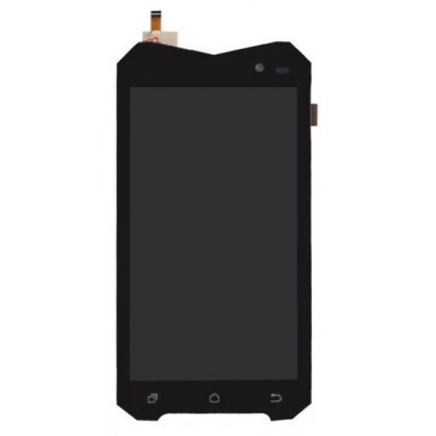 Lcd With Touch Screen For Geotel A1 Black By - Maxbhi Com