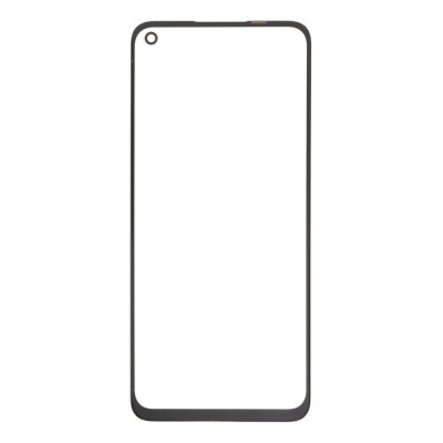 Replacement Front Glass For Oppo A76 Blue By - Maxbhi Com