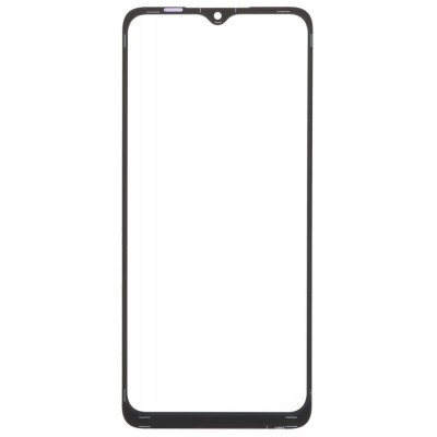 Replacement Front Glass For Samsung Galaxy A04e Black By - Maxbhi Com