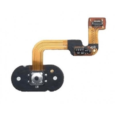 Fingerprint Sensor Flex Cable For Meizu M6 Note Silver By - Maxbhi Com