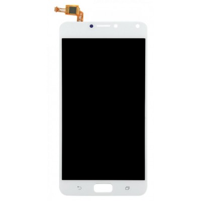 Lcd With Touch Screen For Asus Zenfone 4 Max Pro White By - Maxbhi Com