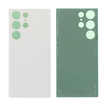 Back Panel Cover For Samsung Galaxy S23 Ultra Cream - Maxbhi Com