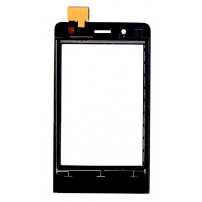 Touch Screen Digitizer For Lava Flair E2 Black By - Maxbhi Com