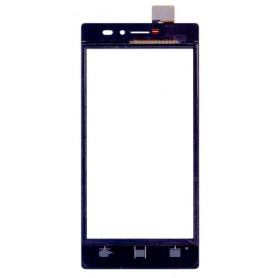 Touch Screen Digitizer For Lava X17 Black By - Maxbhi Com