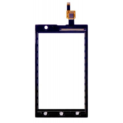 Touch Screen Digitizer For Intex Cloud Y2 Black By - Maxbhi Com