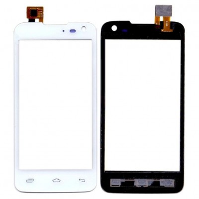 Touch Screen Digitizer For Micromax A94 Canvas Mad White By - Maxbhi Com