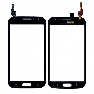 Touch Screen Digitizer For Samsung Galaxy Grand Quattro Win Duos I8552 Black By - Maxbhi Com