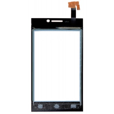 Touch Screen Digitizer For Intex Aqua Y2 Grey By - Maxbhi Com