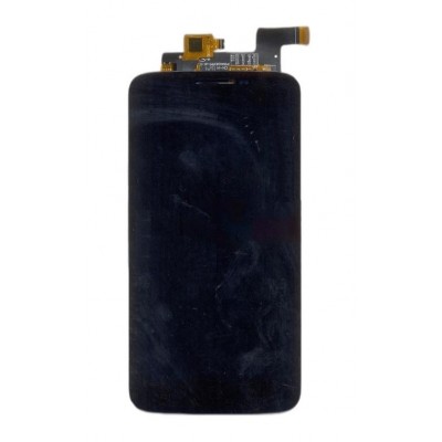 Lcd With Touch Screen For Spice Mi550 Pinnacle Stylus Black By - Maxbhi Com