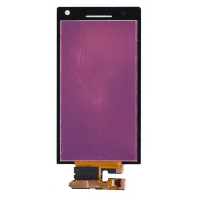 Lcd With Touch Screen For Sony Xperia S Black By - Maxbhi Com
