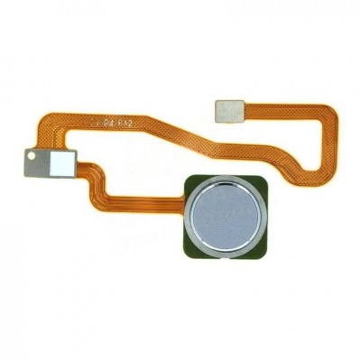 Fingerprint Sensor Flex Cable For Xiaomi Redmi Note 5a 16gb Silver By - Maxbhi Com