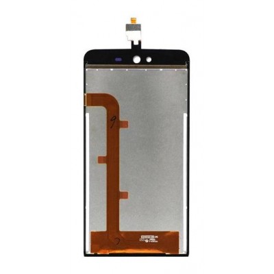 Lcd With Touch Screen For Wiko Rainbow Jam White By - Maxbhi Com
