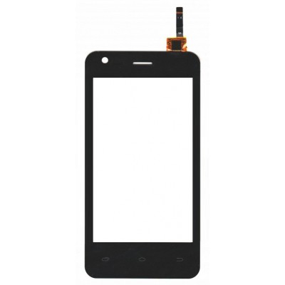 Touch Screen Digitizer For Lyf Flame 2 Black By - Maxbhi Com