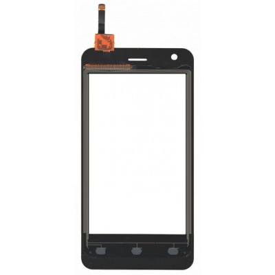 Touch Screen Digitizer For Lyf Flame 2 Black By - Maxbhi Com