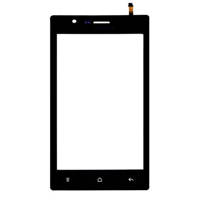 Touch Screen Digitizer For Micromax Bolt A075 Blue By - Maxbhi Com