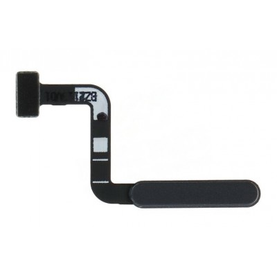 Fingerprint Sensor Flex Cable For Samsung Galaxy F62 Black By - Maxbhi Com