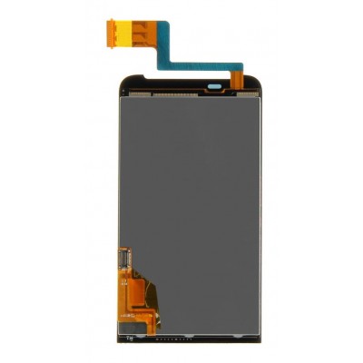 Lcd With Touch Screen For Htc One V T320e G24 Black By - Maxbhi Com
