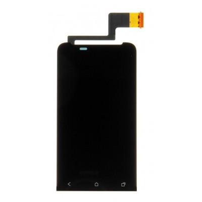Lcd With Touch Screen For Htc One V T320e G24 Brown By - Maxbhi Com