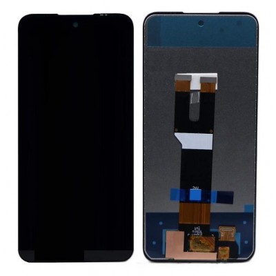 Lcd With Touch Screen For Lava Blaze 2 Black By - Maxbhi Com