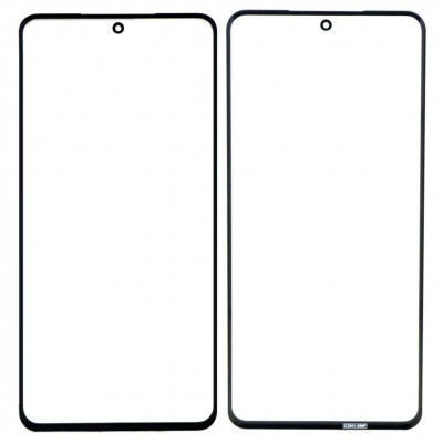 Replacement Front Glass For Realme Narzo N55 White By - Maxbhi Com