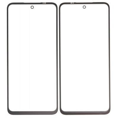 Replacement Front Glass For Motorola Moto G13 Black By - Maxbhi Com