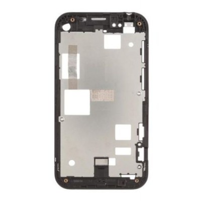 Lcd Frame Middle Chassis For Htc Incredible S S710e G11 Black By - Maxbhi Com