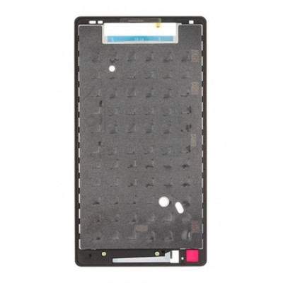 Lcd Frame Middle Chassis For Sony Xperia Zl Lte Black By - Maxbhi Com