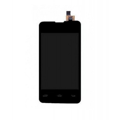 LCD with Touch Screen for Micromax Bolt A51 - White by Maxbhi.com