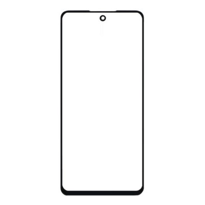 Replacement Front Glass For Samsung Galaxy S20 Black By - Maxbhi Com