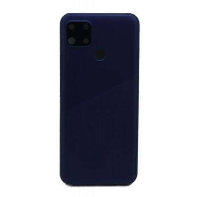 Back Panel Cover For Realme C15 Blue - Maxbhi Com