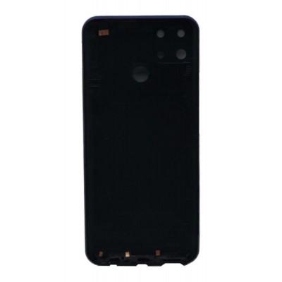 Back Panel Cover For Realme C15 Blue - Maxbhi Com