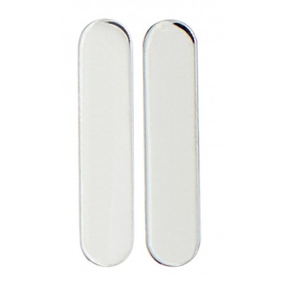 Volume Side Button Outer For Apple Iphone 13 Pro Max White By - Maxbhi Com