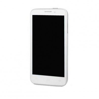 Lcd Frame Middle Chassis For Alcatel One Touch Snap Silver By - Maxbhi Com