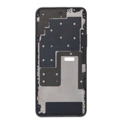 Lcd Frame Middle Chassis For Huawei Y9a Black By - Maxbhi Com